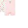 Hudson Cotton Rompers 3-pack - Ice Cream