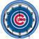 Imperial Chicago Cubs 18'' Neon Clock