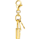 Thomas Sabo Charm Club Collectable Lock with Key Charm Pendant - Gold/Transparent