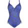 PrimaDonna Swim Olbia Ropes Deep Plunge Wire Swimsuit - Electric Blue