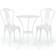 vidaXL 317752 Bistro Set, 1 Table incl. 2 Chairs