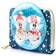 Loungefly Disney Snowman Mickey Minnie Mouse Snow Globe Zip Around Wallet - Blue