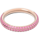 Swarovski Stone Ring - Rose Gold/Pink