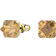 Swarovski Ortyx Stud Earrings - Gold/Yellow