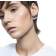 Swarovski Chroma Stud Earrings - Silver/Pink/Transparent