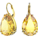 Swarovski Millenia Drop Pear Cut Earrings - Gold/Yellow