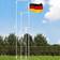 tectake Germany Flagpole 5.6m