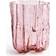 Kosta Boda Crackle Pink Vase 27cm