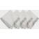 Villeroy & Boch Metallic Brushstroke Cloth Napkin White (43.18x43.18cm)