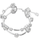 Swarovski Constella Bangle Bracelet - Silver/Transparent
