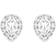 Swarovski Laina Pierced Earrings - Silver/Transparent
