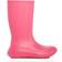 Ferragamo Gancini Low Wedge Rain Boots W - Hot Pink