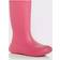 Ferragamo Gancini Low Wedge Rain Boots W - Hot Pink