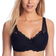 Pour Moi Flora Lightly Padded Underwired Bra - Black