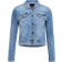 Object Win Regular Fit Denim Jacket - Medium Blue Denim