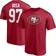 Fanatics San Francisco 49ers Nick Bosa Scarlet Player Icon Name & Number T-Shirt Sr