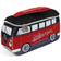 VW Collection VW T1 Bus 3D Neoprene Universal Bag - Red/Black