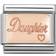 Nomination Composable Classic Link Daughter Charm - Silver/Rose Gold