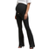 River Island Mid Rise Maternity Flared Jeans - Black