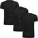 Tommy Hilfiger Premium V-neck T-Shirts 3-Pack - Black