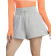 Nike Women Sportswear Phoenix Fleece High Waisted Shorts - Dark Gray Heather/Sail