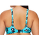 Elomi Plus Size Kotiya Plunge Underwire Bikini Top - Lagoon