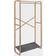 Honey Can Do Bamboo and Canvas Clothes Rack 91.4x167.5cm