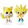 Funko Pop! Sonic the Hedgehog Super Tails & Super Silver