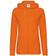 Fruit of the Loom Fitted Lightweight Hooded Sweatshirts Jacket - Orange