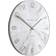 Thomas Kent Wharf Pickled Oak Wall Clock 55.9cm