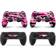 giZmoZ n gadgetZ PS4 2 x Controller Skins Full Wrap Vinyl Sticker - Pink Camo