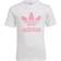 adidas Adicolor Shorts & Tee Set - White/Bliss Pink (HK2969)