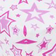 MiracleWear Muslin Crib Sheet Radiant Orchid Stars 28x52"