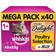 Whiskas Pure Delight Cat Food Pouches Poultry in Jelly Mega Pack