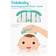 Frida Baby Baby Head-Hugging Hairbrush Styling Comb Set