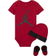 Nike Baby Jordan Box Set 3-Piece - Gym Red/Black (HA5183-687)
