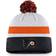 Fanatics Philadelphia Flyers Authentic Pro Draft Cuffed Knit Hat with Pom Beanie Sr