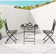 OutSunny 84B-984 Bistro Set, 1 Table incl. 2 Chairs