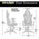 Brazen Gamingchairs Sentinel Elite PC Gaming Chair - Black/Green
