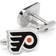 Cufflinks Inc Philadelphia Flyers Cufflinks - Silver/Black/Orange/White