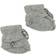 ENGEL Natur Baby Bootees with Ribbon - Grey Melange