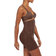 Spanx OnCore High-Waisted Mid-Thigh Short - Chestnut Brown