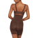 Spanx OnCore High-Waisted Mid-Thigh Short - Chestnut Brown