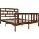 vidaXL Bed Frame Solid Pine 69.5cm 135x190cm