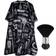 Febsnow Professional Hair Cutting Cape with Neck Duster Brush