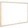 Q-CONNECT Wooden Frame Whiteboard 39.7x60cm