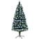 Homcom 6ft Lighted Artificial with 230 LED Star Topper Christmas Tree 182.9cm