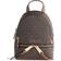Michael Kors Rhea Zip Backpack - Dark Brown