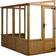 Mercia Garden Products Greenhouse with Adjustable Vent 3.34m² Wood Acrylic