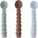 OYOY Mellow Spoon 3-pack Dusty Blue/Taupe/Pale Mint